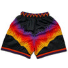 solar sunset phoenix suns inspired swingman shorts